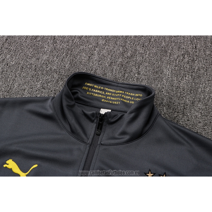 Chandal de Chaqueta del Borussia Dortmund 2021-2022 Gris